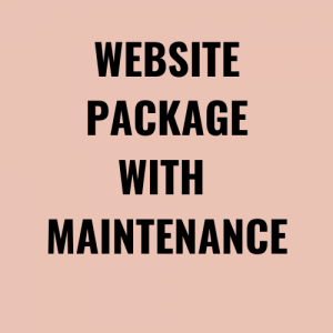 website package and maintenance